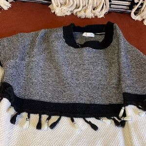 Cute boho sweater!